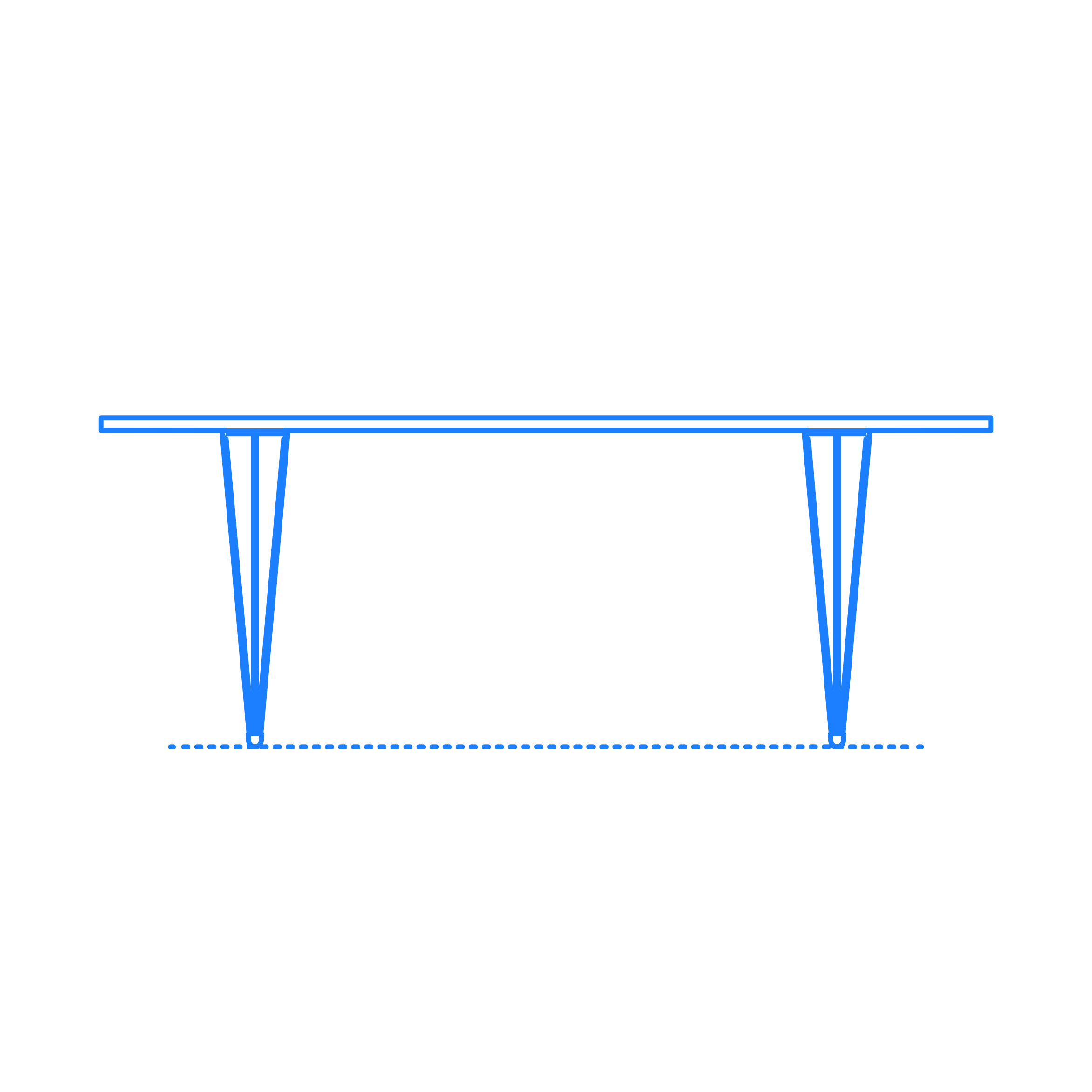 Furniture Dining Tables Tavolo Xz3 Rectangular Sketch Style Svg Vector Free Vectors